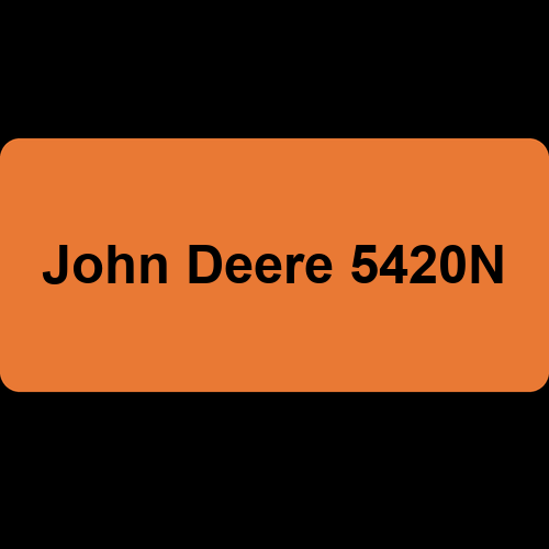 John Deere 5420N